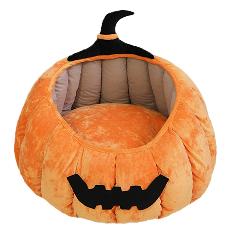 Pet Pumpkin Warm Bed