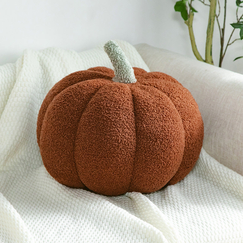 Velvet Pumpkin Pillow Cushion