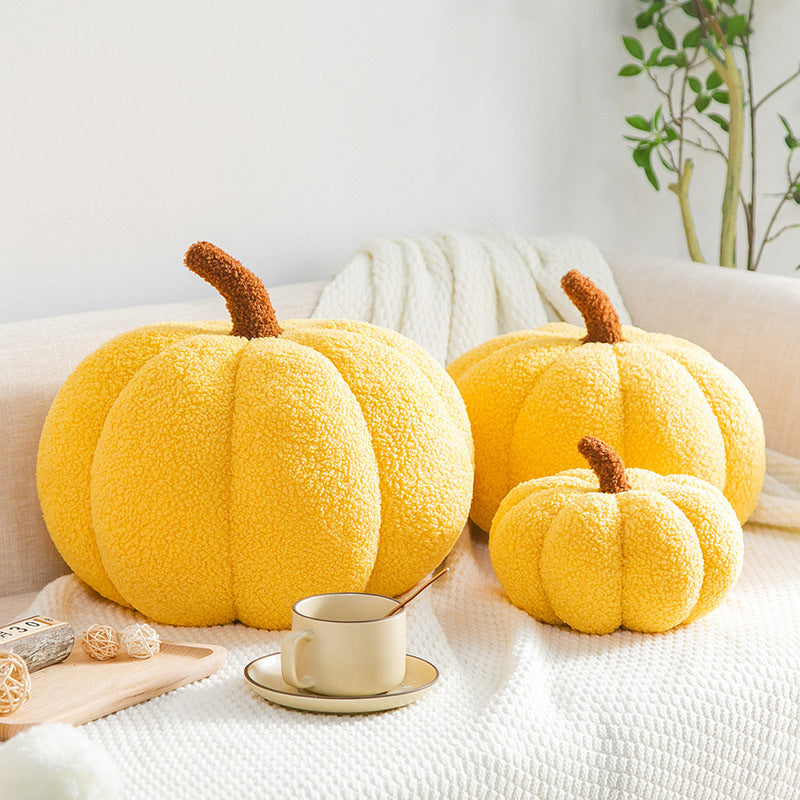 Velvet Pumpkin Pillow Cushion